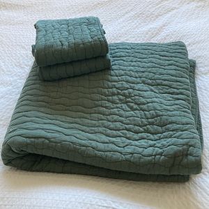 Nordstrom Quilt and Sham Set - Queen Size
